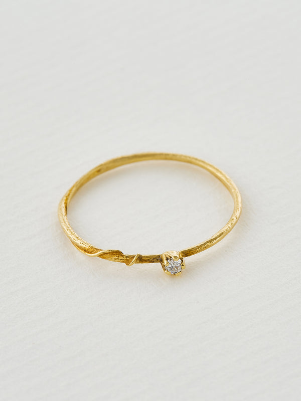 Diamond Fine Vine Ring