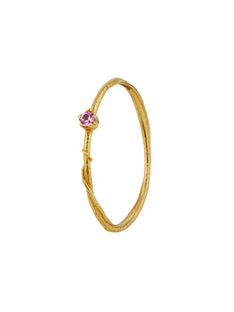 Pink Sapphire Fine Vine Ring