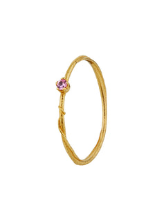 Pink Sapphire Fine Vine Ring