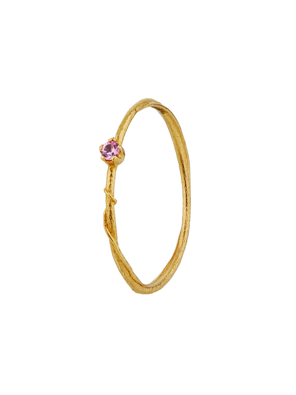 Pink Sapphire Fine Vine Ring