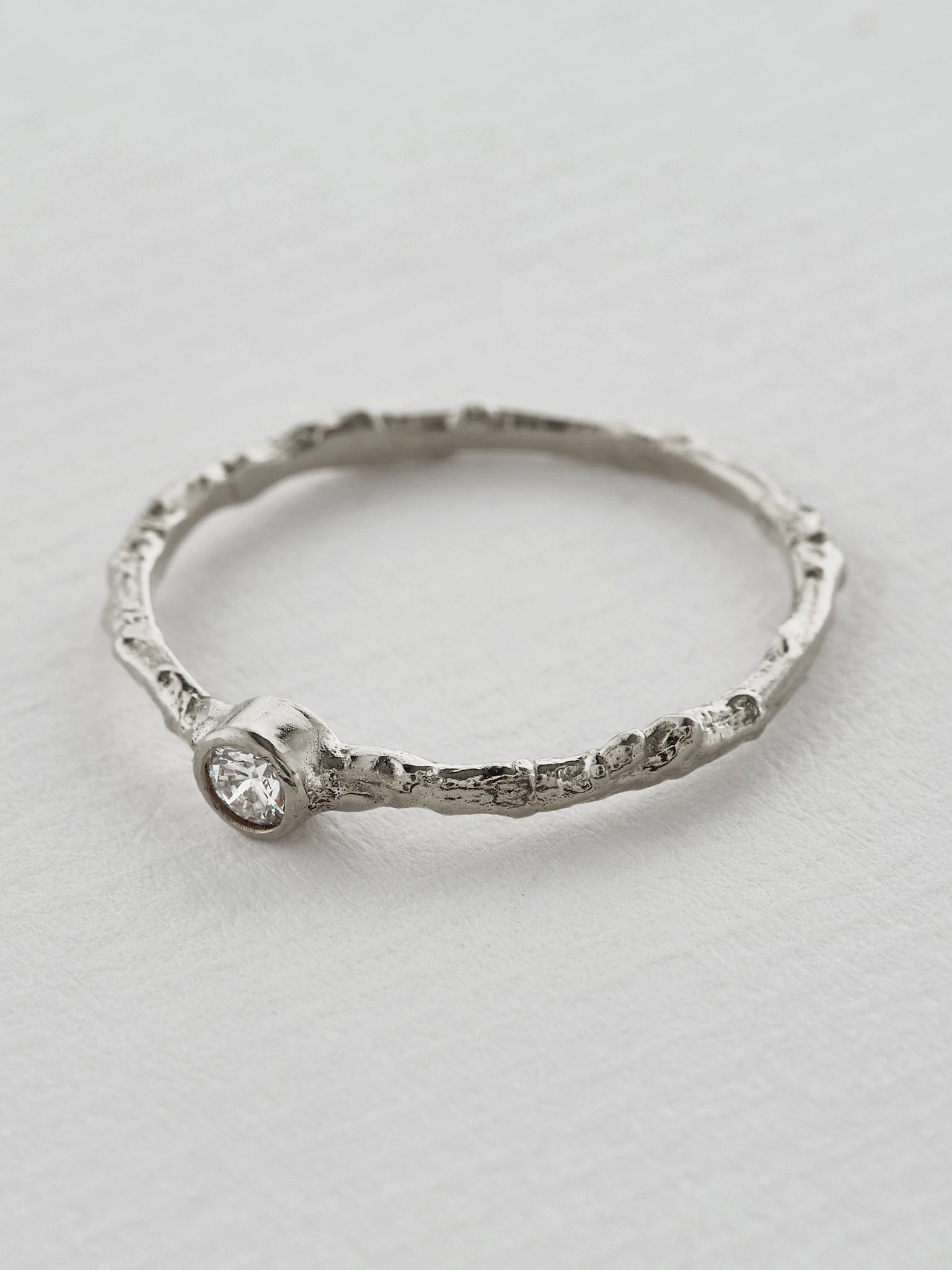 Diamond Willow Ring - image 5 | 18ct white gold