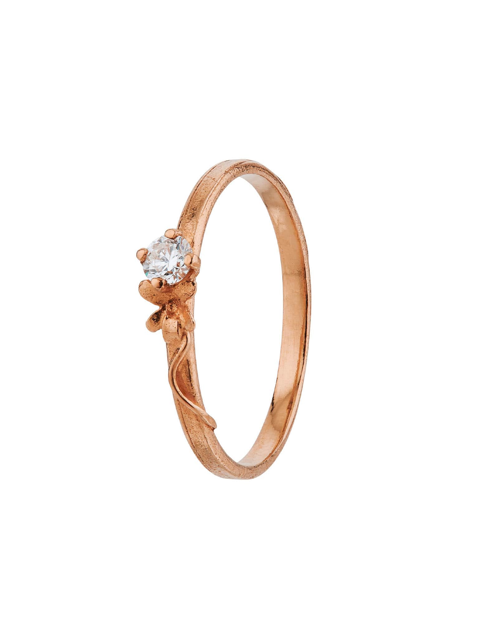 Diamond Spring Dew Ring - image 7 | 18ct rose gold