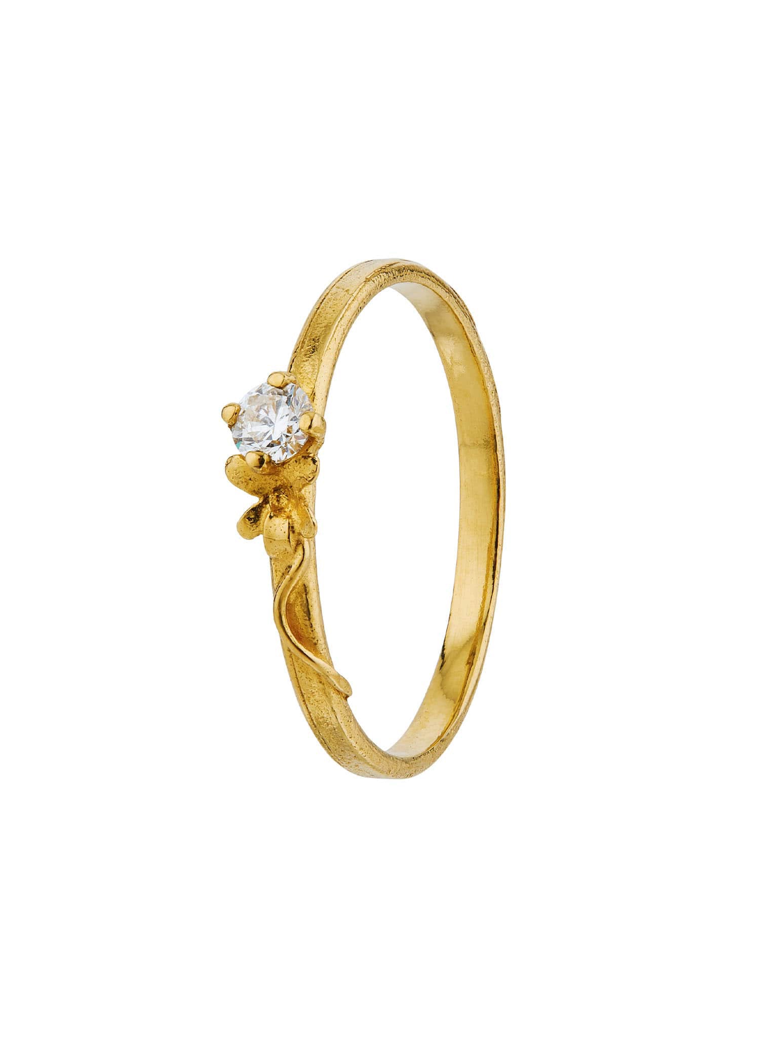 Diamond Spring Dew Ring - image 1 | 18ct yellow gold