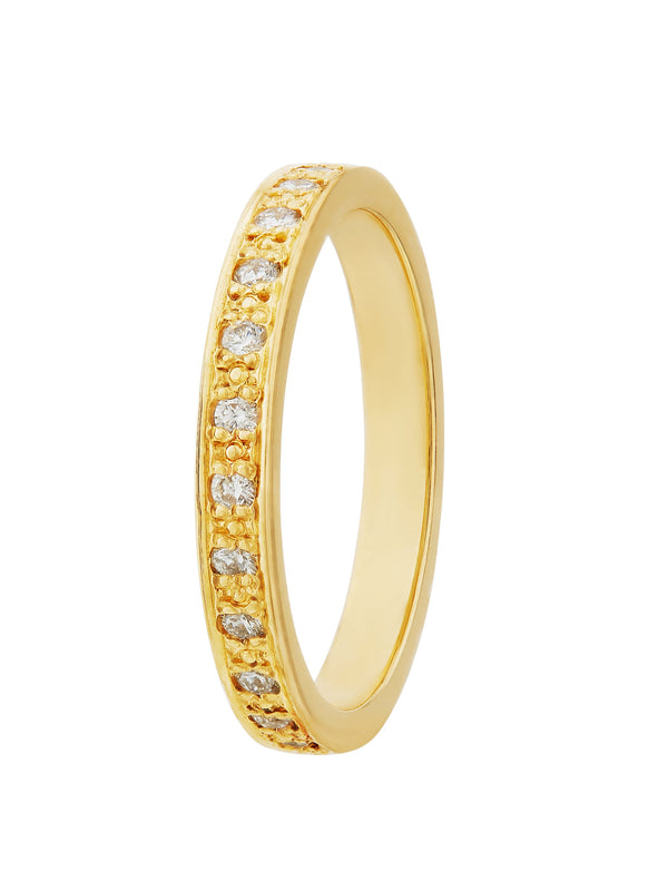 Spring Halo Diamond 2.5mm Eternity Ring