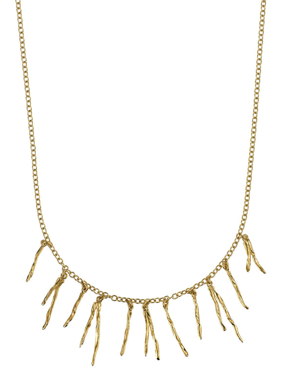 Scattered Pine Needle Necklace