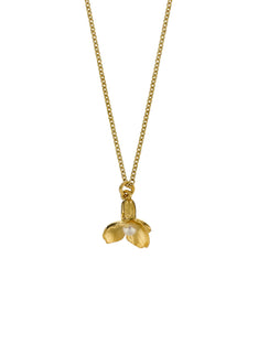 Cuckoo Flower Necklace with Pearl