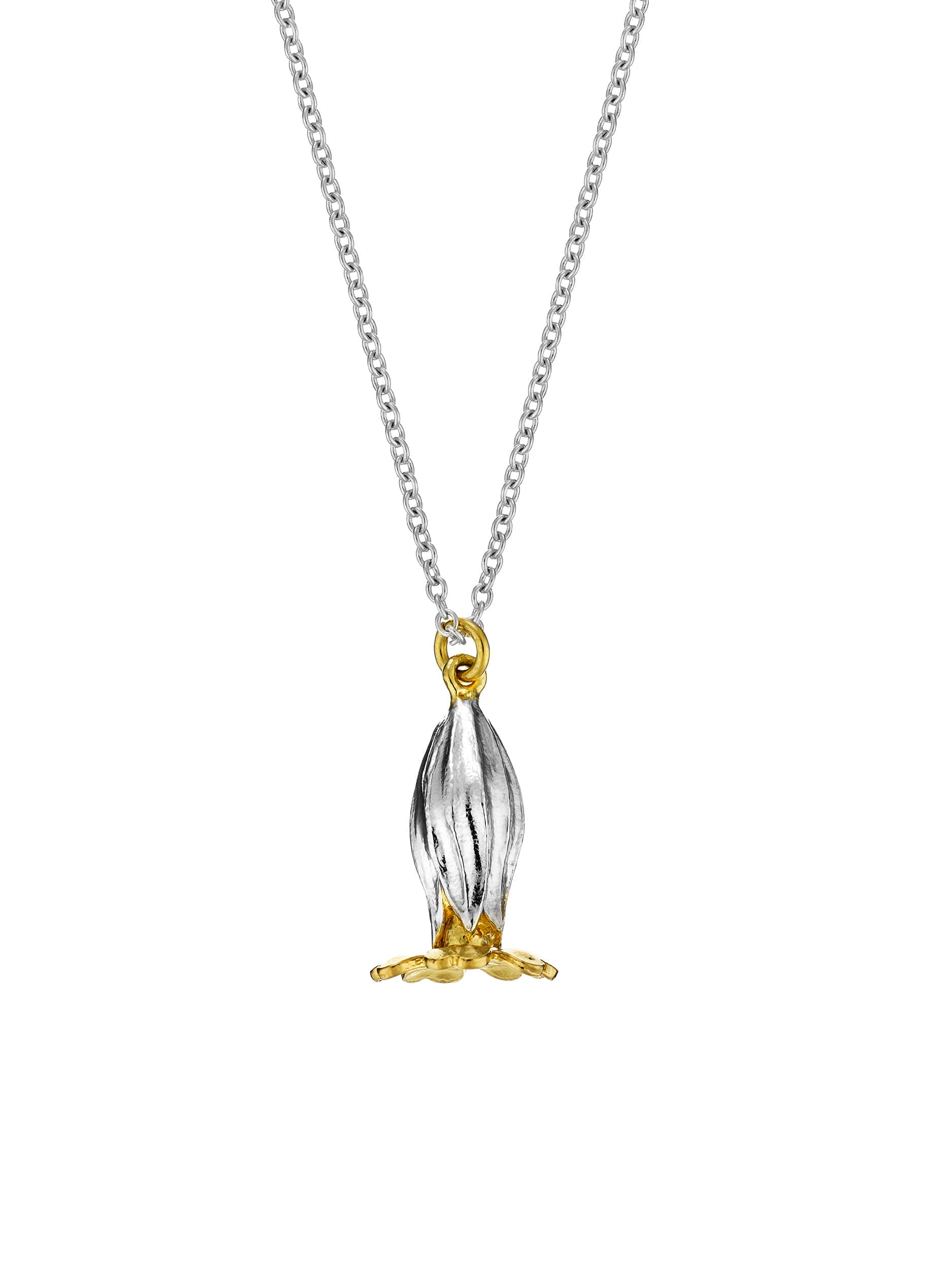Cowslip Necklace - image 1 | silver & gold plate