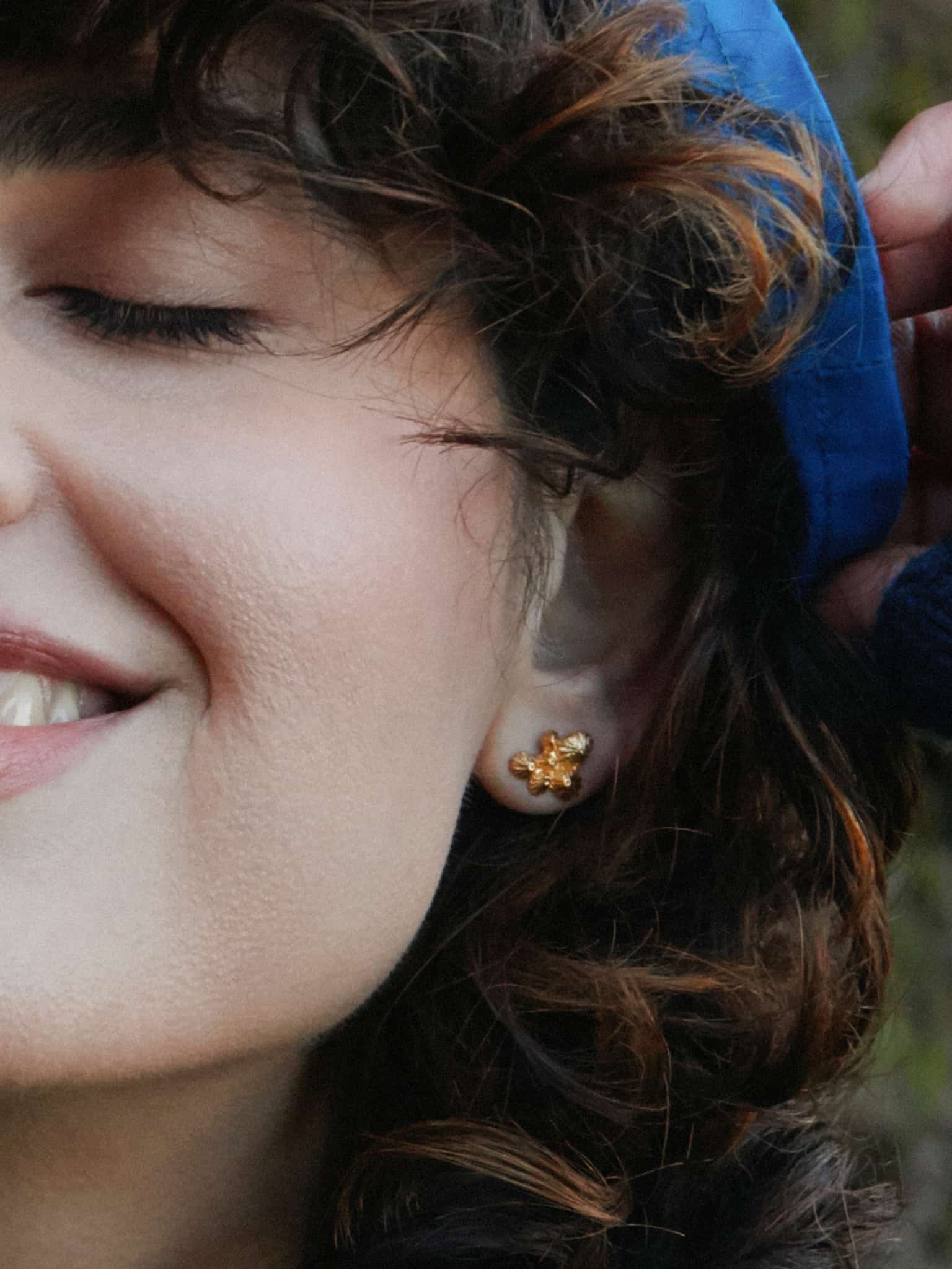 Limpet Cluster Stud Earrings - image 7