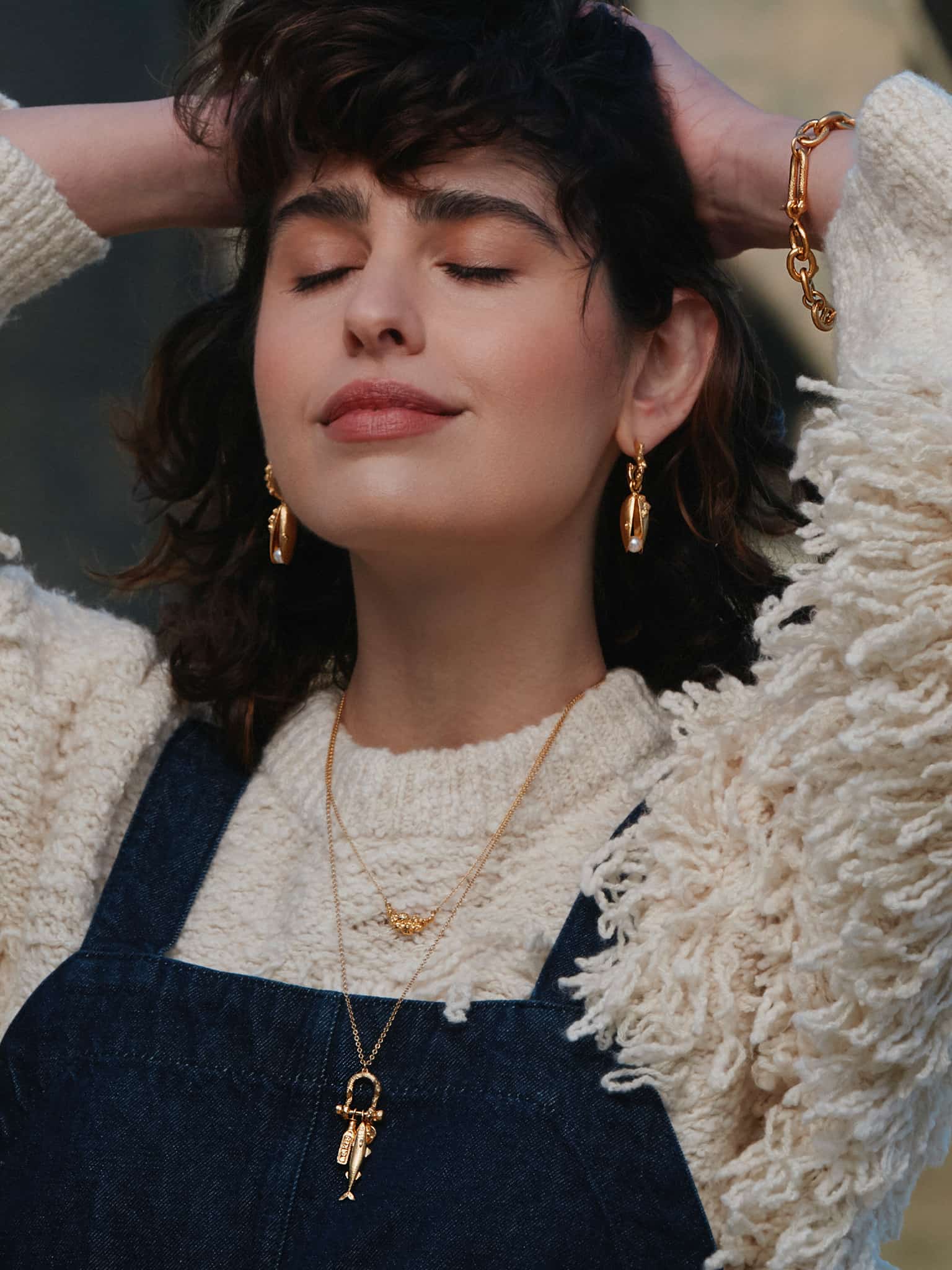 Mudlark Boatyard Link Charm Necklace - image 3