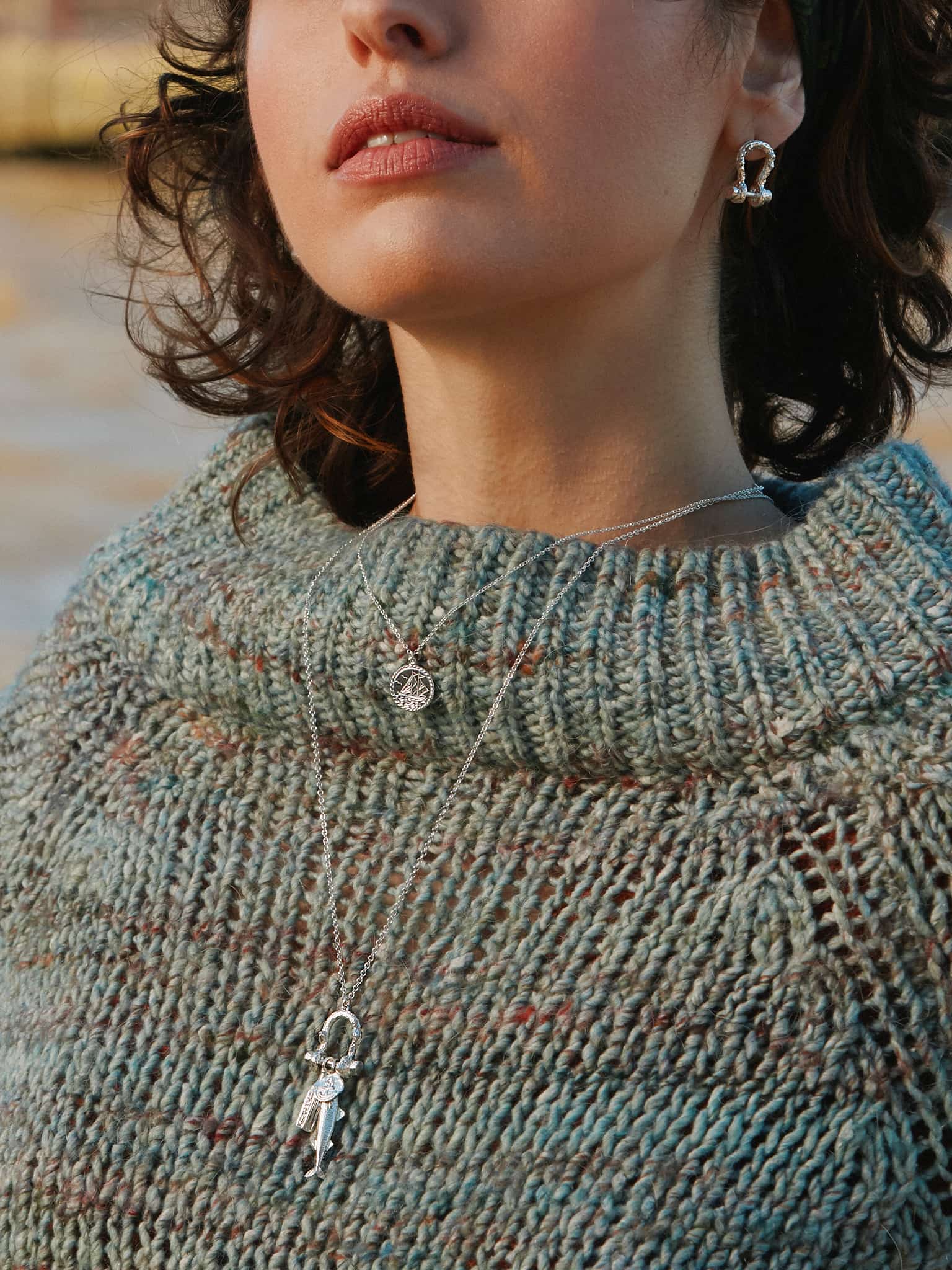 Mudlark Boatyard Link Charm Necklace - image 7