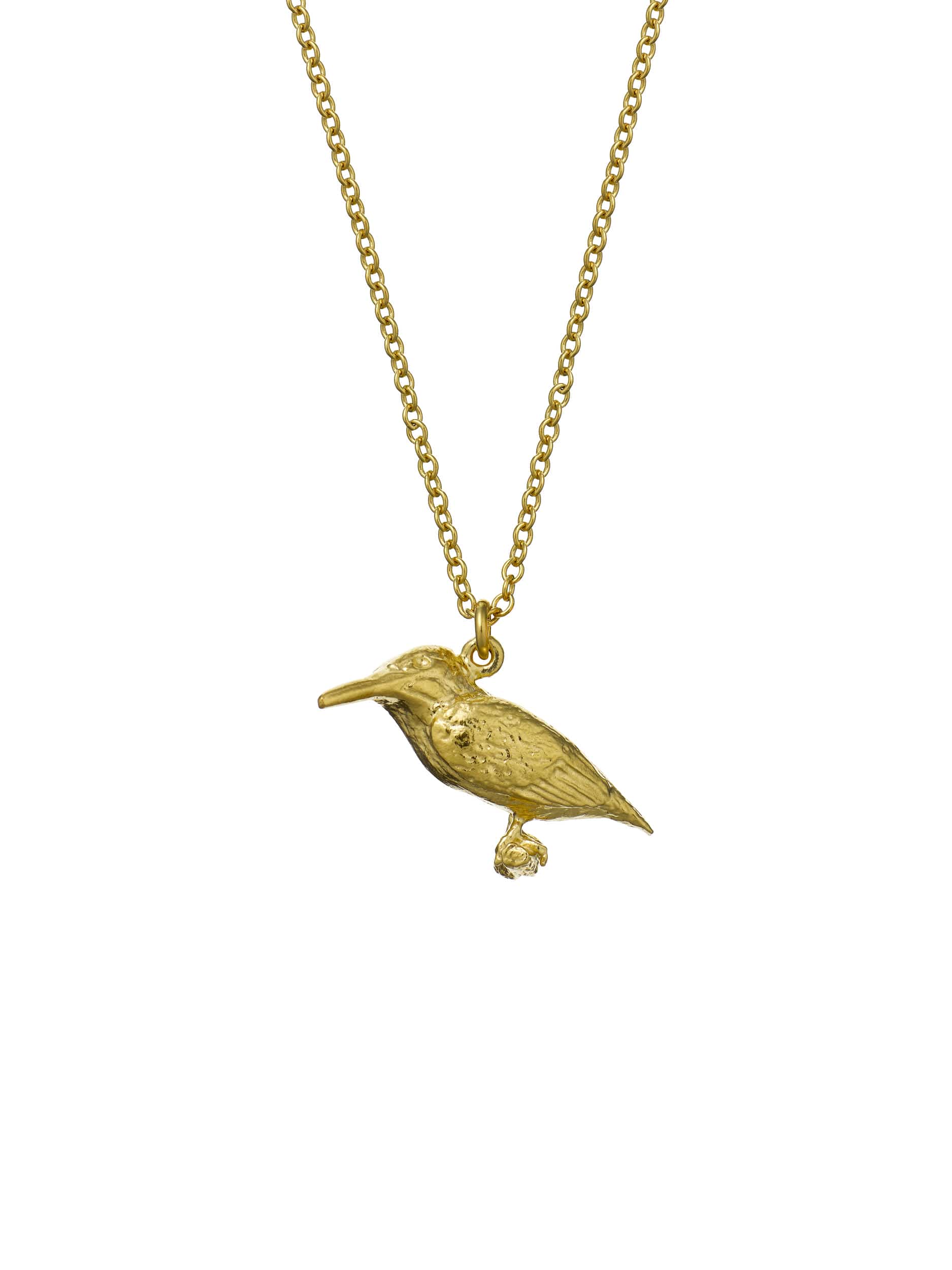 Kingfisher Necklace - image 1 | gold plate