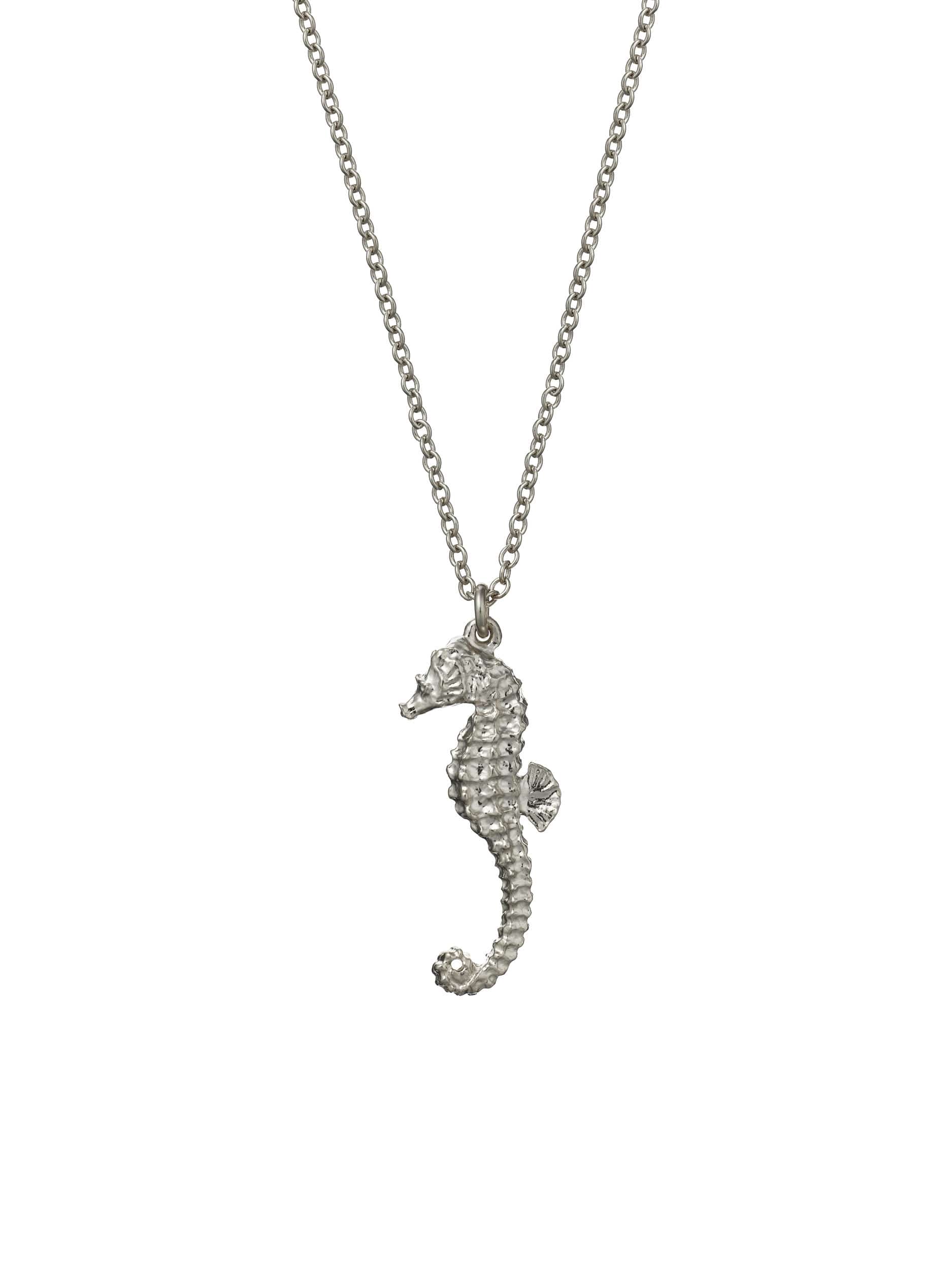 Seahorse Necklace - image 5 | silver