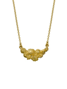 Limpet Cluster Inline Necklace