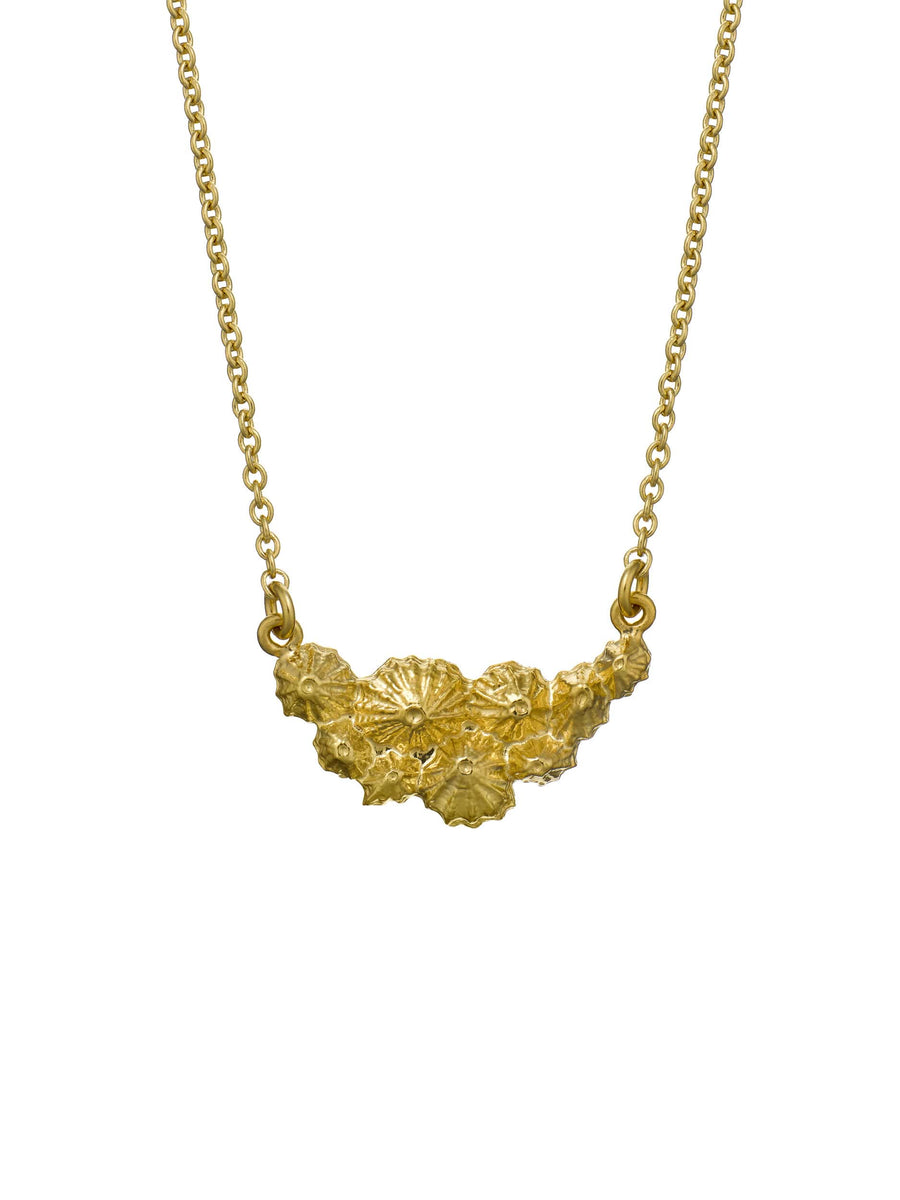 Limpet Cluster Inline Necklace