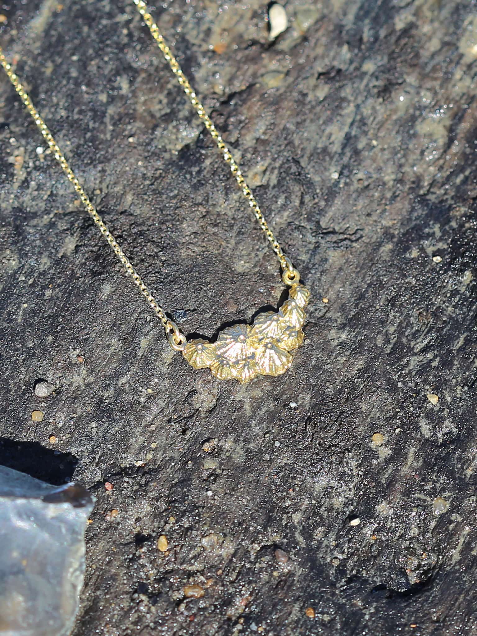 Limpet Cluster Inline Necklace - image 5