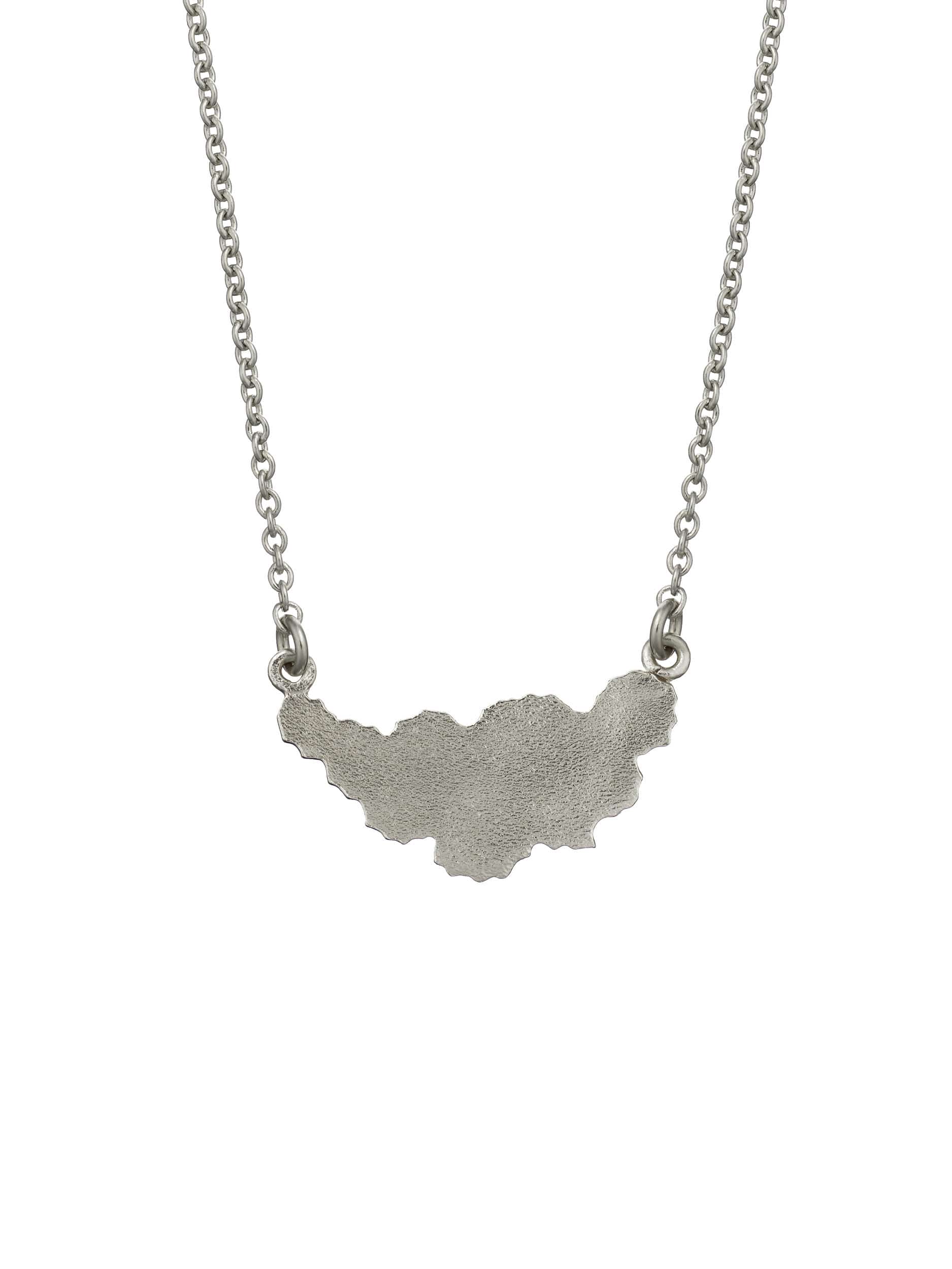 Limpet Cluster Inline Necklace - image 12 | silver