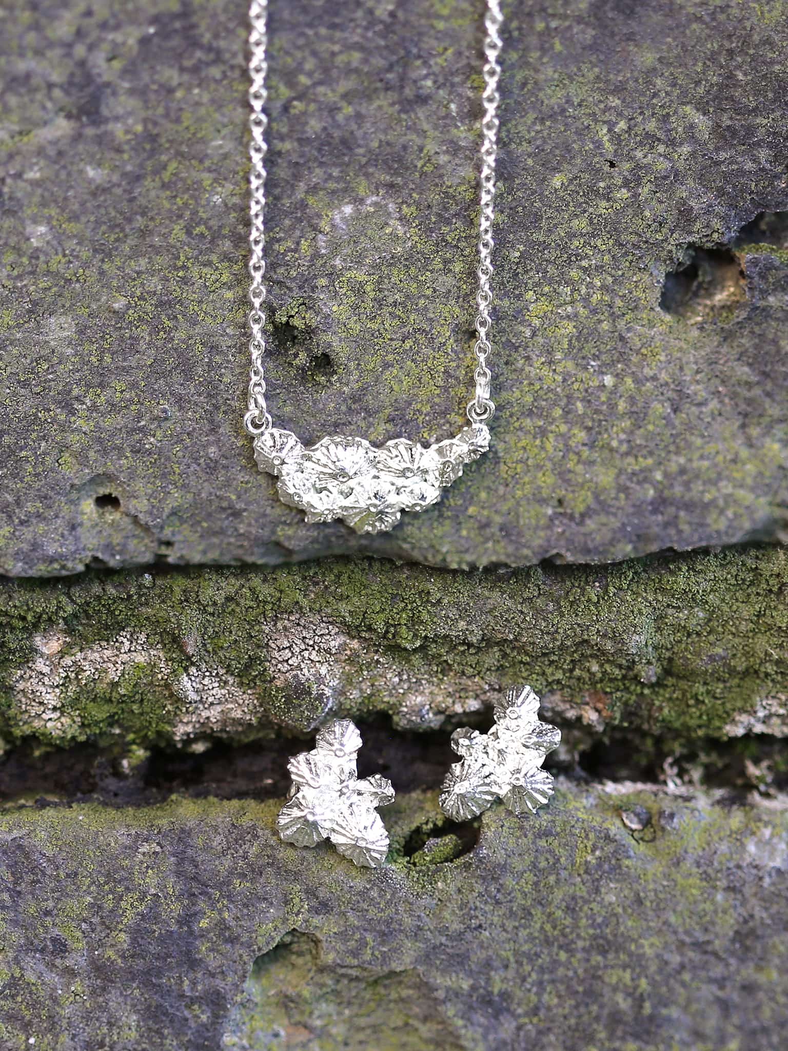 Limpet Cluster Inline Necklace - image 11