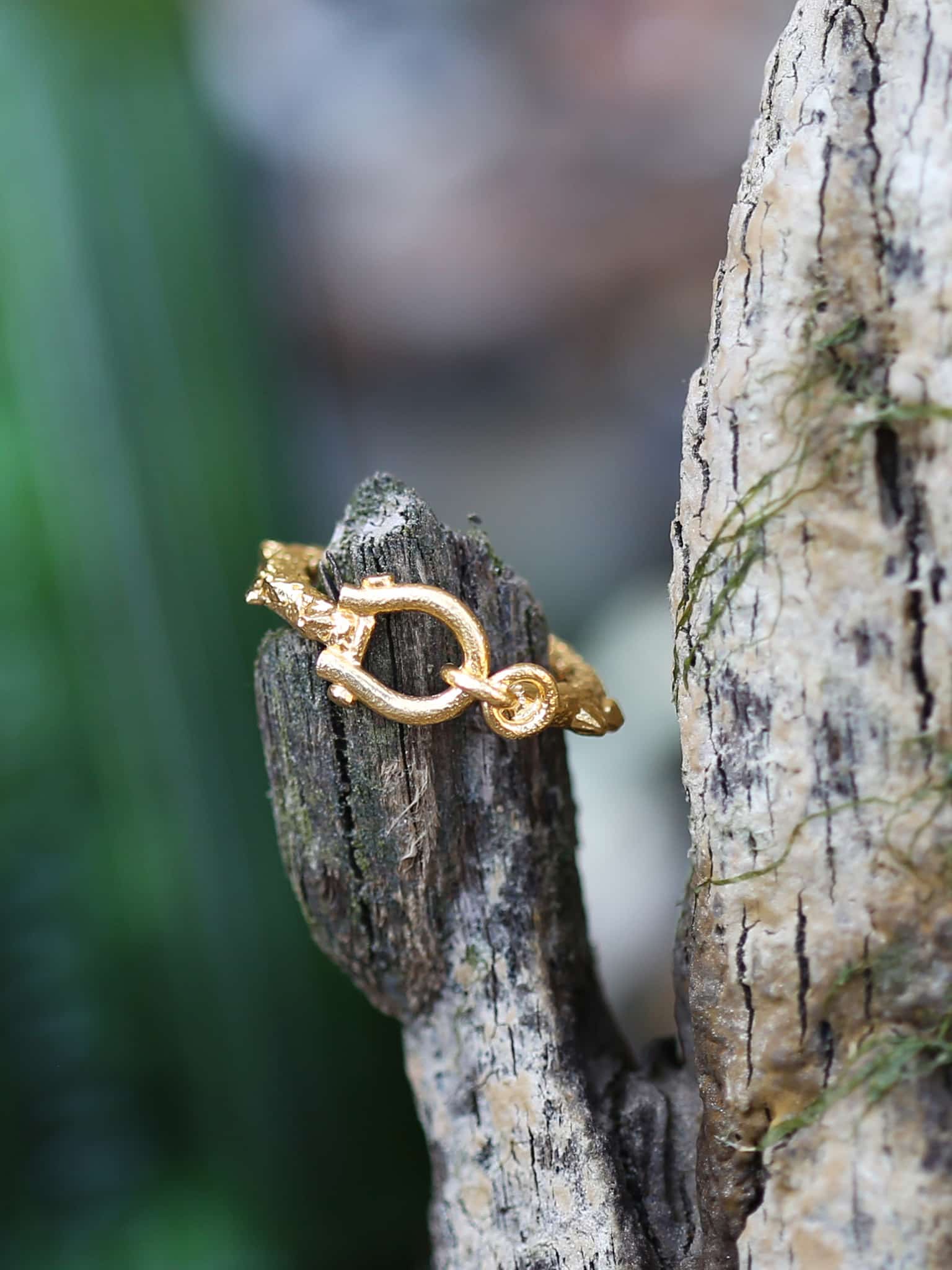 Aged Boatyard Link Ring - image 4