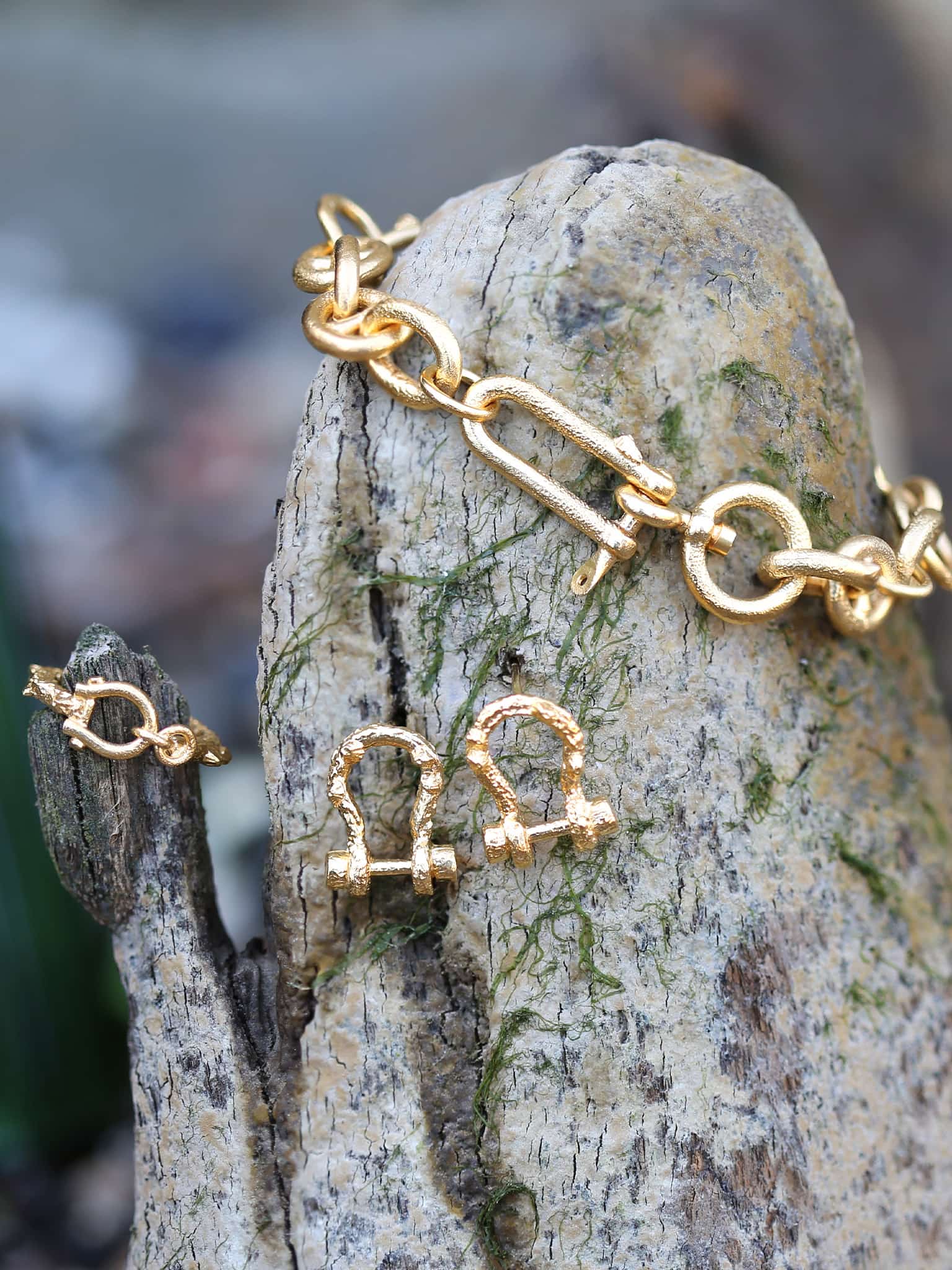 Aged Boatyard Link Ring - image 5