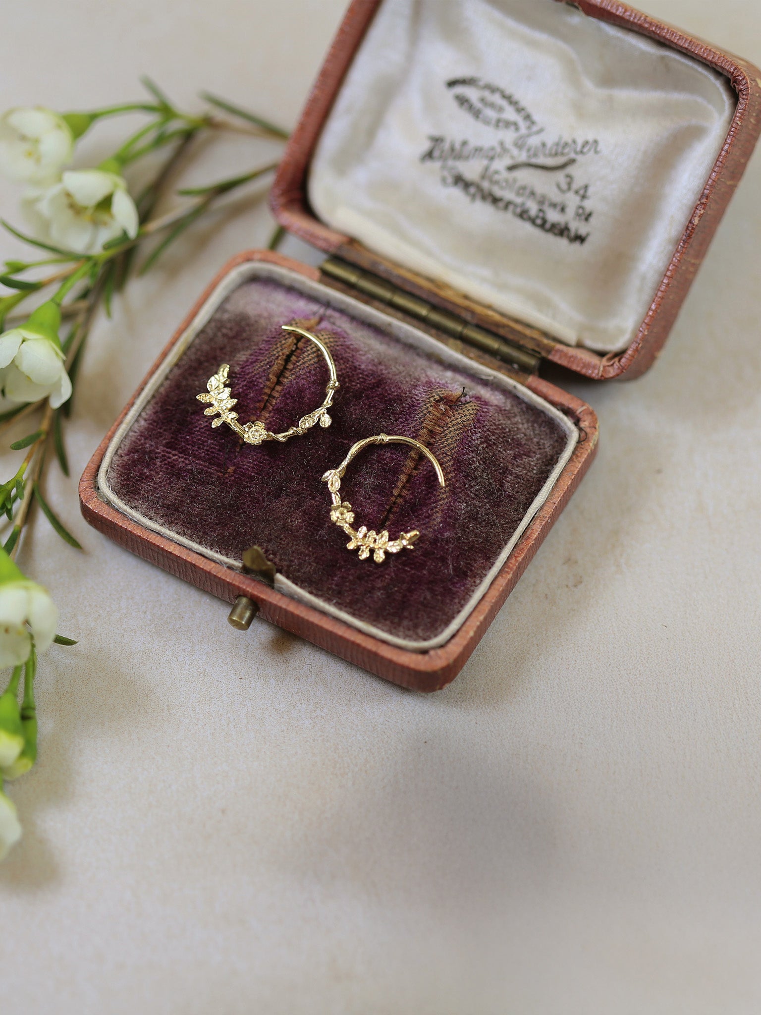 Rosa Folium Earrings - image 3