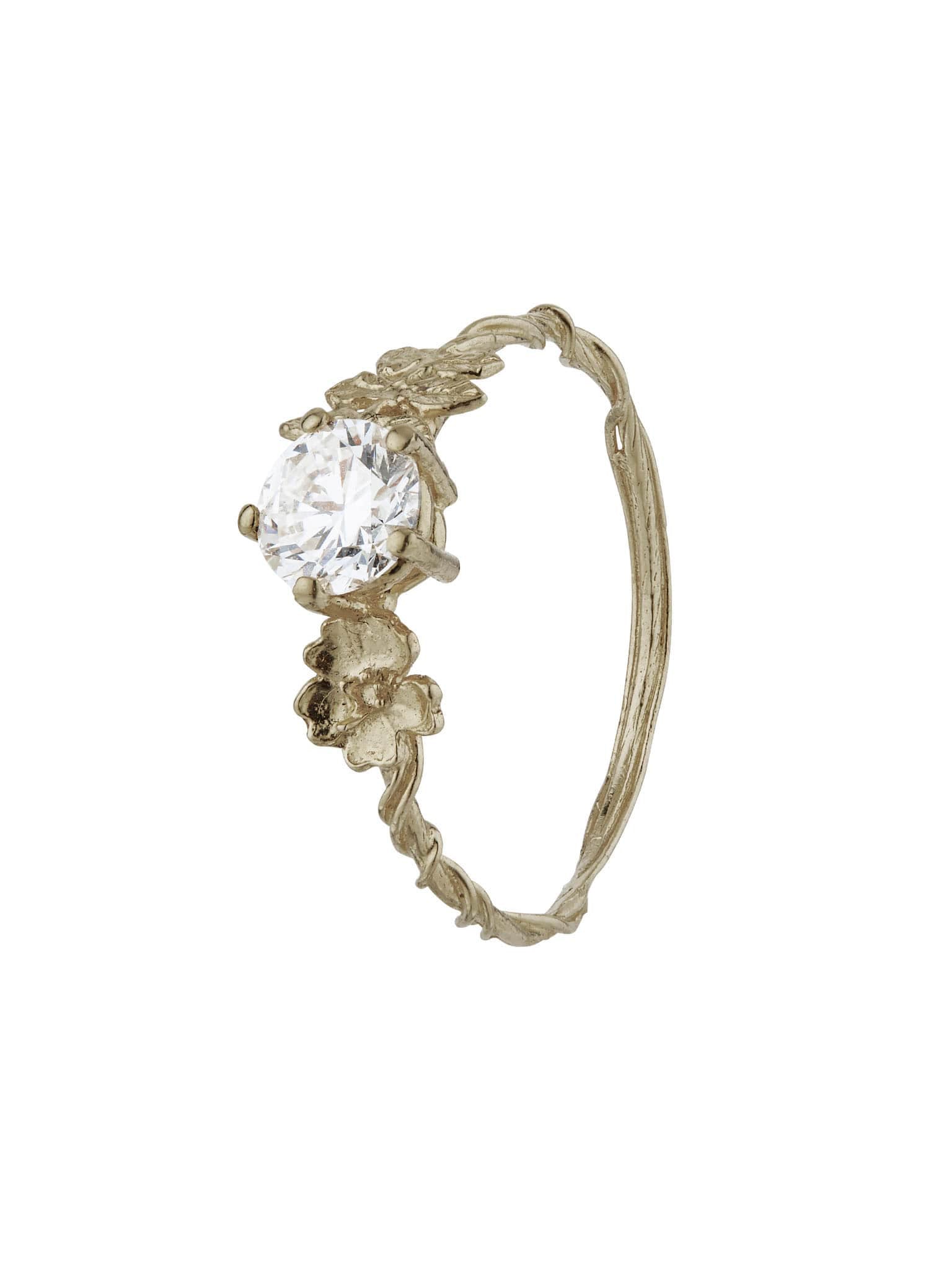 Rosa Stallata Solitaire Diamond Ring - image 6 | 18ct white gold
