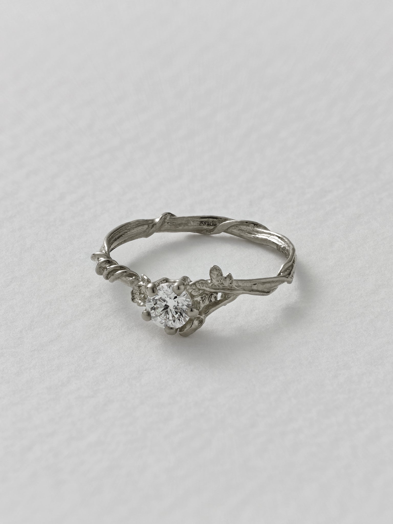 Rosa Alba Diamond Ring - image 7 | 18ct white gold
