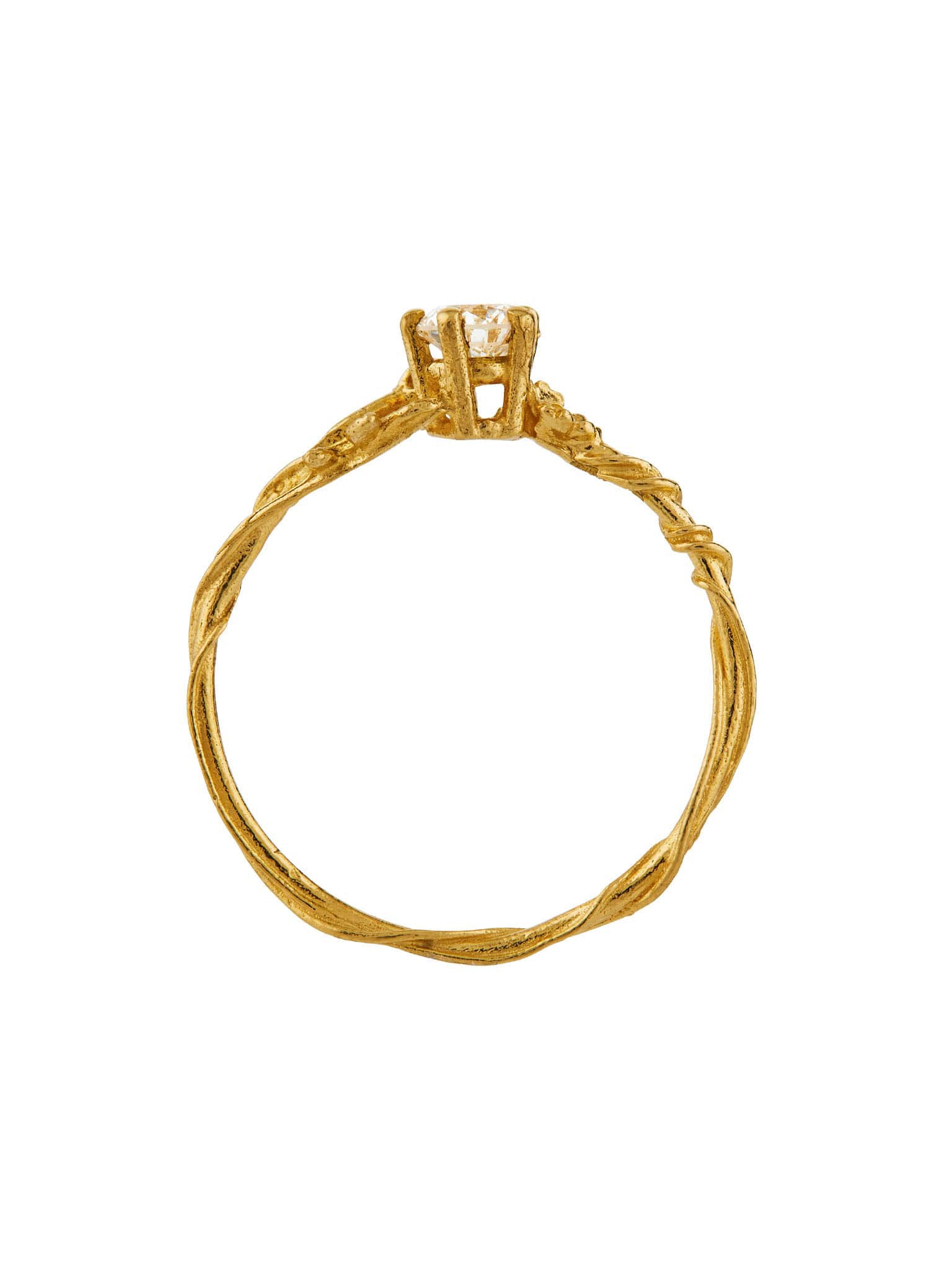 Rosa Alba Diamond Ring - image 4 | 18ct yellow gold