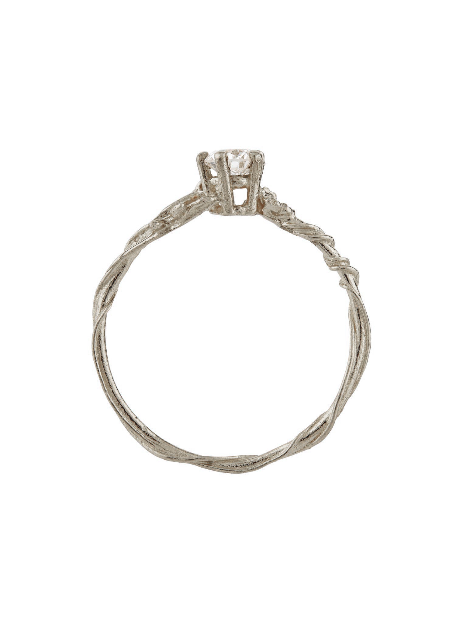 Rosa Alba Diamond Ring - image 15 | platinum