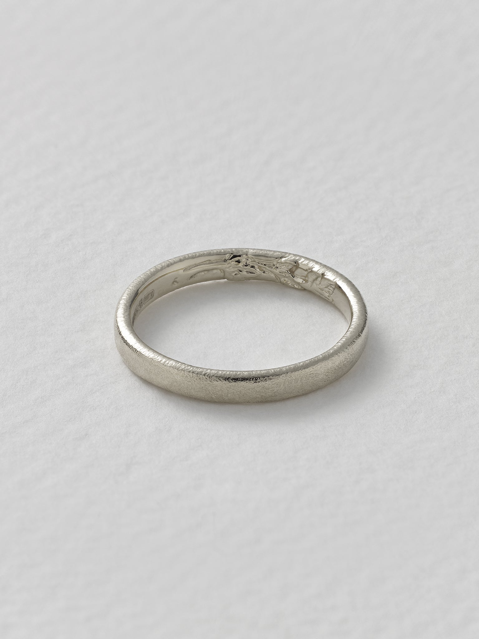 Wild Rose Fine Wedding Band - image 9 | platinum