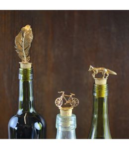 Crow Feather Bottle Stopper