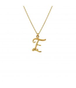 18ct Yellow Gold Enchanted Twig Alphabet - Letter E Product Photo
