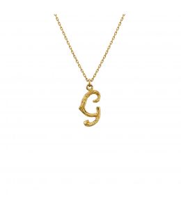 18ct Yellow Gold Enchanted Twig Alphabet - Letter G Product Photo
