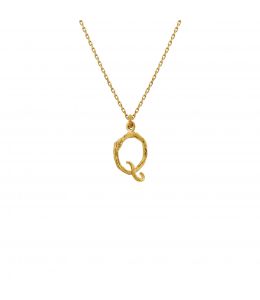 18ct Yellow Gold Enchanted Twig Alphabet - Letter Q Product Photo