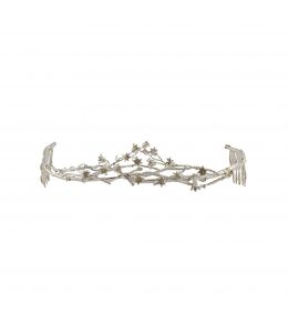 Silver Woodland Bluebell Tiara Product Photo