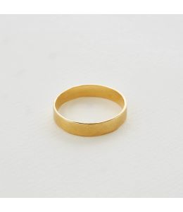 4 mm Hammered Band