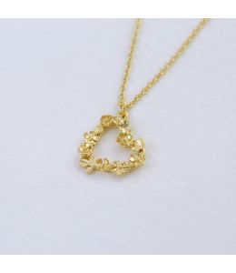 Floral Heart "Charity" Necklace