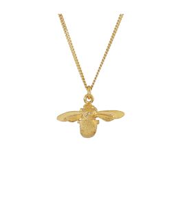 Gold Plate Lil’ Bee Necklace Product Photo