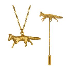 Gold Plate Fox Gift Set Product Photo