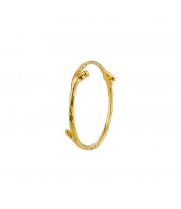 18ct Yellow Gold Fine Twig Ring Product Photo