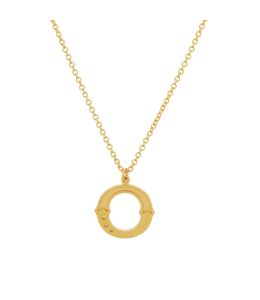 Gold Plate Just my Type Letter O Necklace Product Photo
