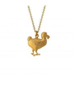 Gold Plate Dodo Necklace Product Photo