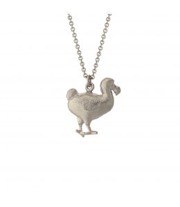Silver Dodo Necklace Product Photo