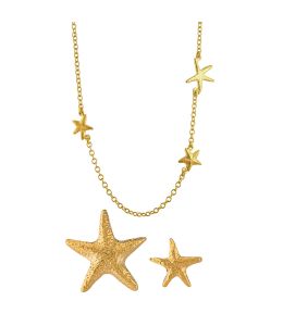 Gold Plate Starfish Gift Set Product Photo