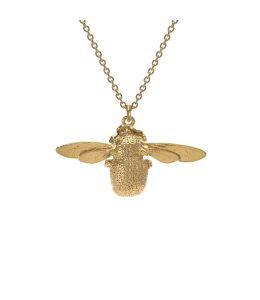 18ct Yellow Gold Bumblebee Necklace Product Photo