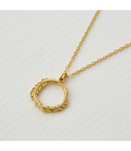Plume Loop Necklace
