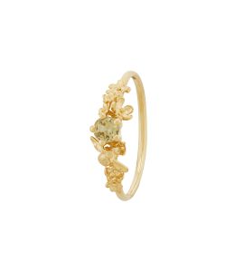 18ct Yellow Gold Beekeeper Garden Ring with Citrus Yellow Sapphire Product Photo