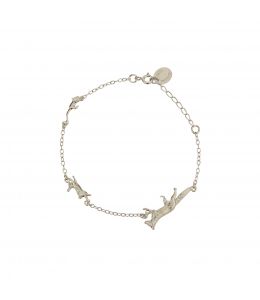 Silver Fox, Rabbit & Mouse Chase Bracelet Product Photo