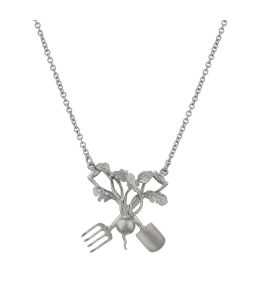 Silver Award Winning Radish Necklace Product Photo
