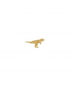 18ct Yellow Gold Teeny Tiny T-Rex Single Stud Earring Product Photo