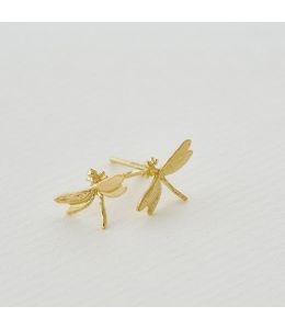 Teeny Tiny Dragonfly Stud Earrings